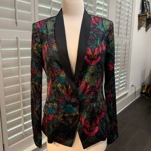 COPY - Fitted printed blazer